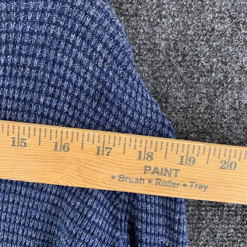 EXPRESS Men’s Jacket Sweater Knit Full Zip Long Sleeve Blue Size Small